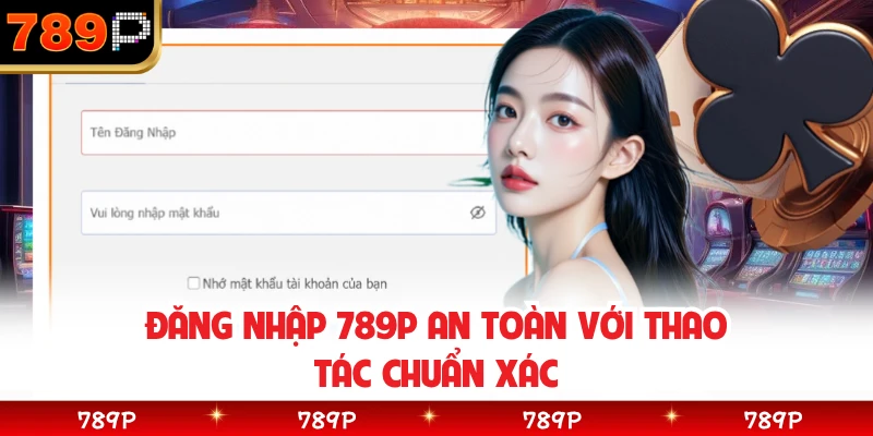 Đăng nhập 789P an toàn với thao tác chuẩn xác